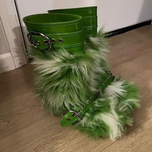 Authentic Real Leather MiuMiu Boots Size 38